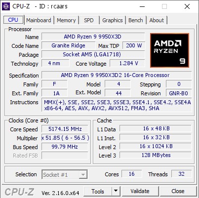 Ryzen 9 9950X3D2
