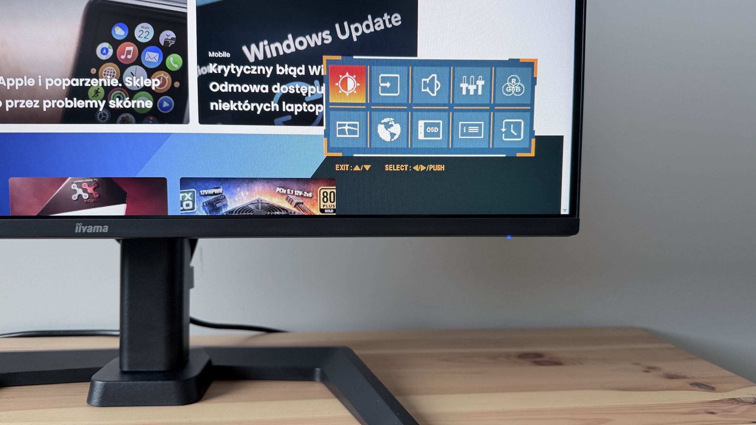 Monitor iiyama G‑Master GB2591HSU‑B1 Gold Phoenix