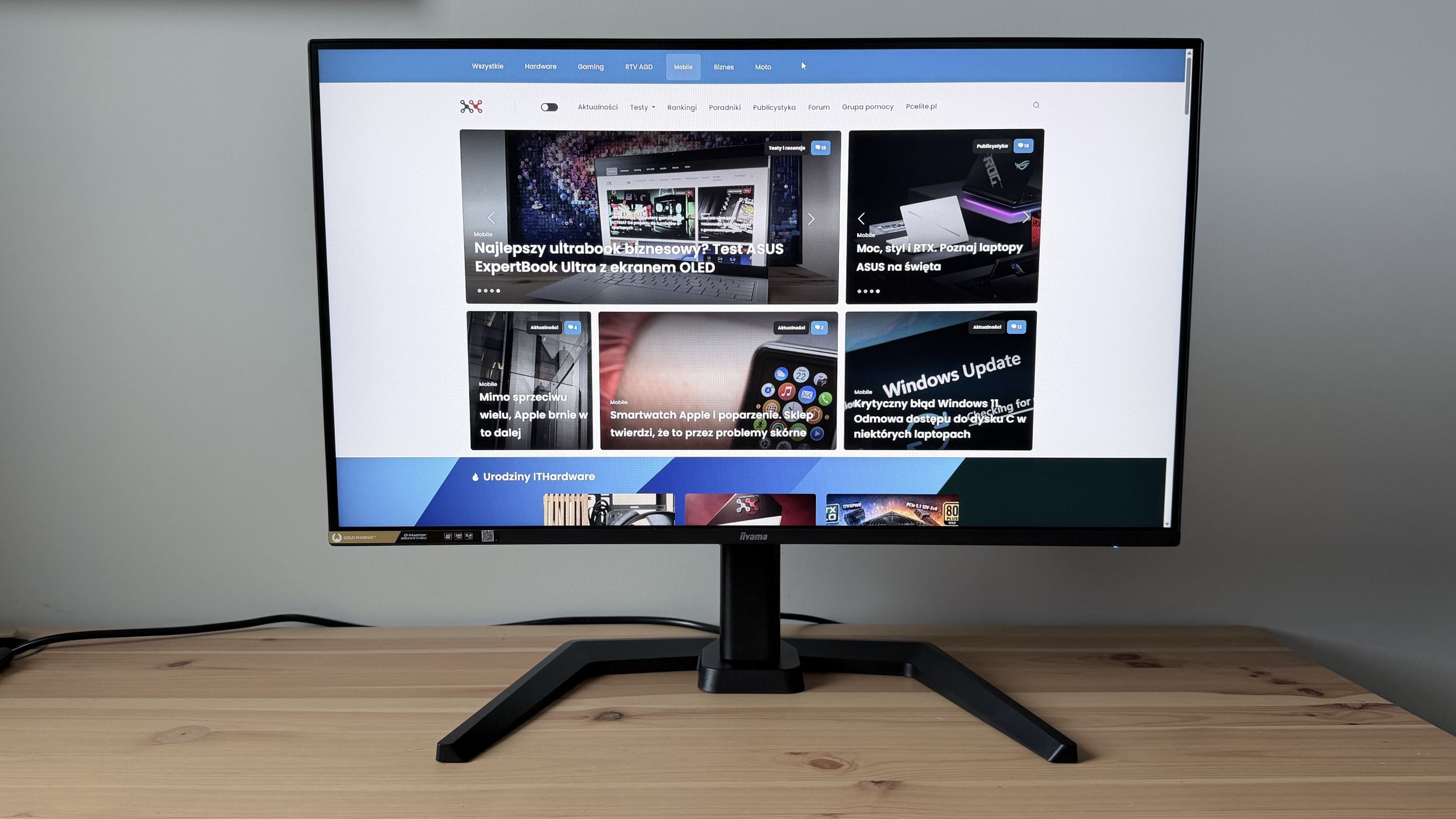 Monitor iiyama G‑Master GB2591HSU‑B1 Gold Phoenix