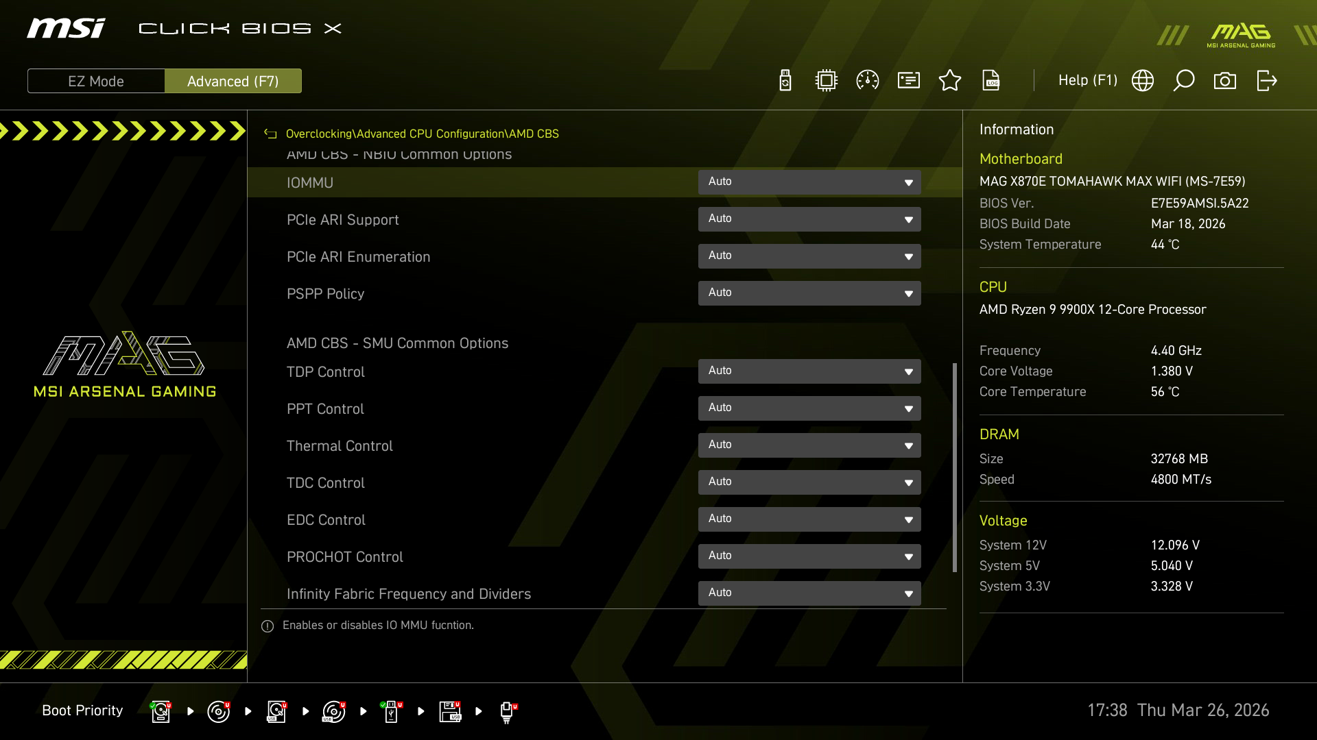 Test MSI MAG X870E TOMAHAWK MAX WIFI