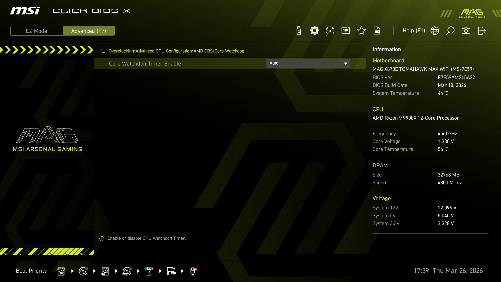 Test MSI MAG X870E TOMAHAWK MAX WIFI
