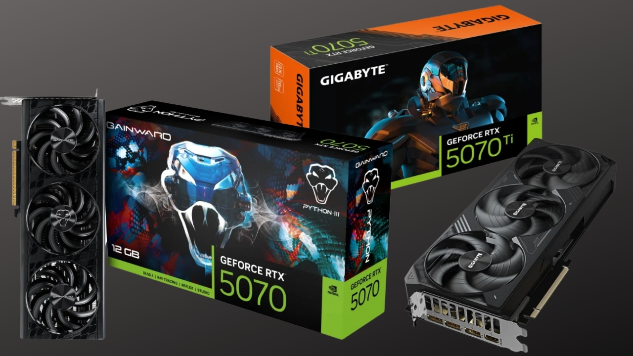 RTX 5070 i RTX 5070 TI