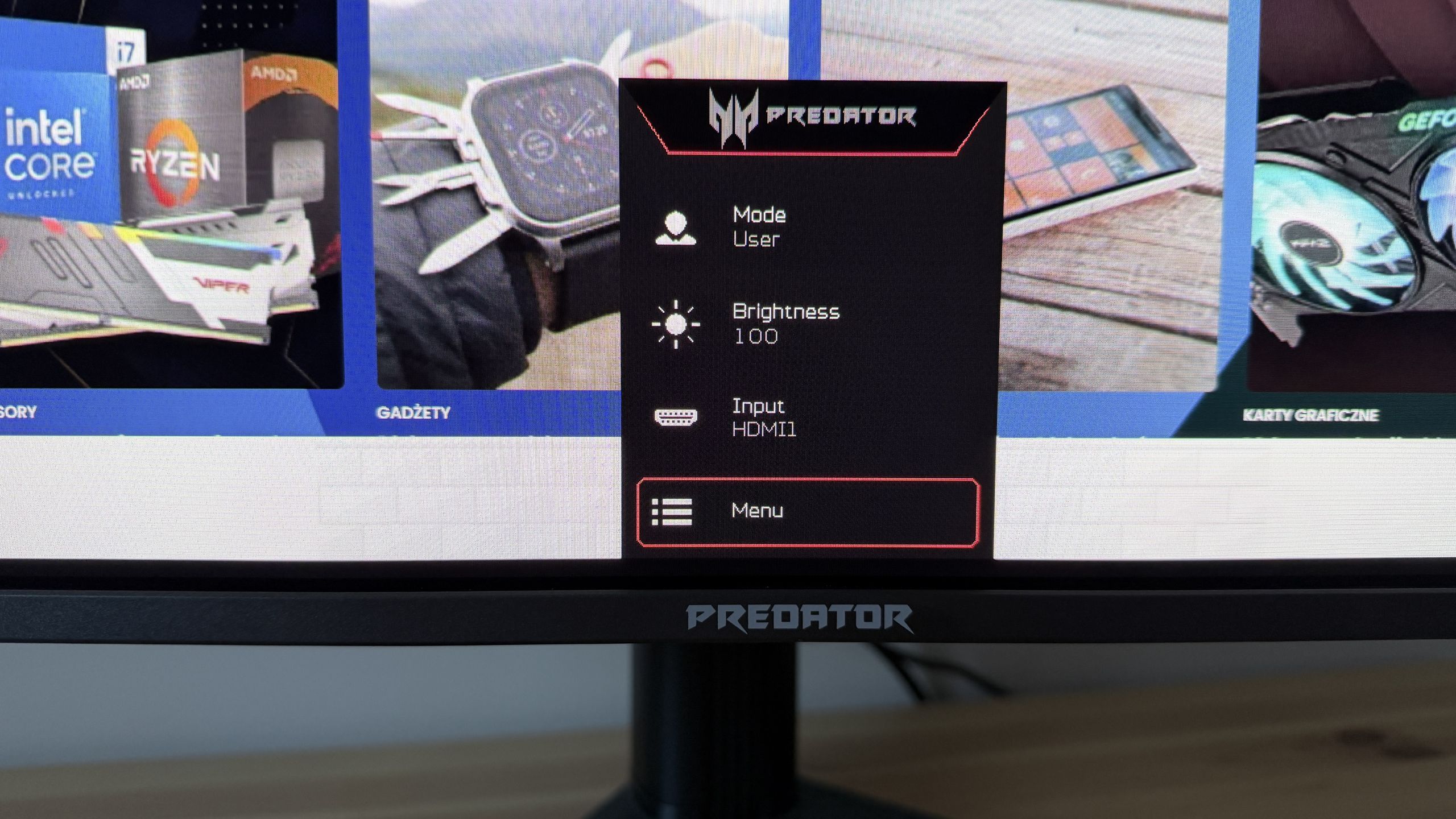 Acer Predator X27U F5