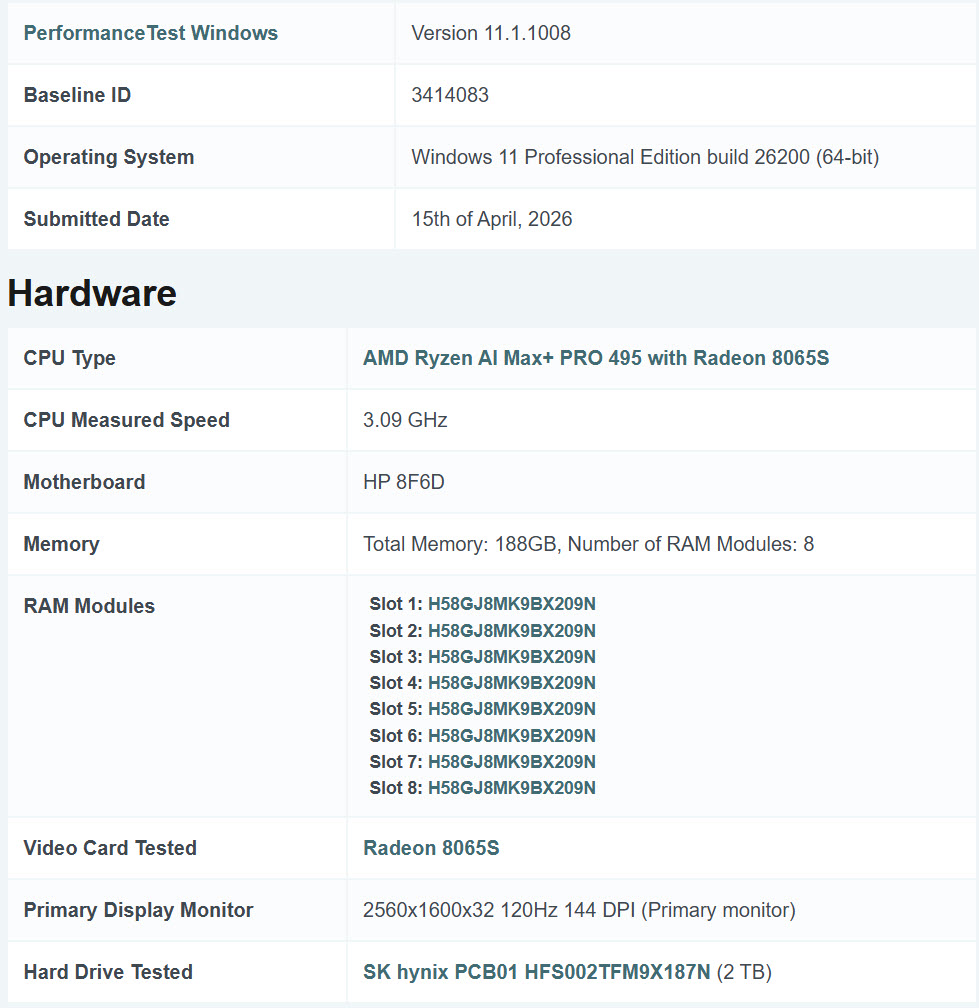  Ryzen AI MAX+ 495