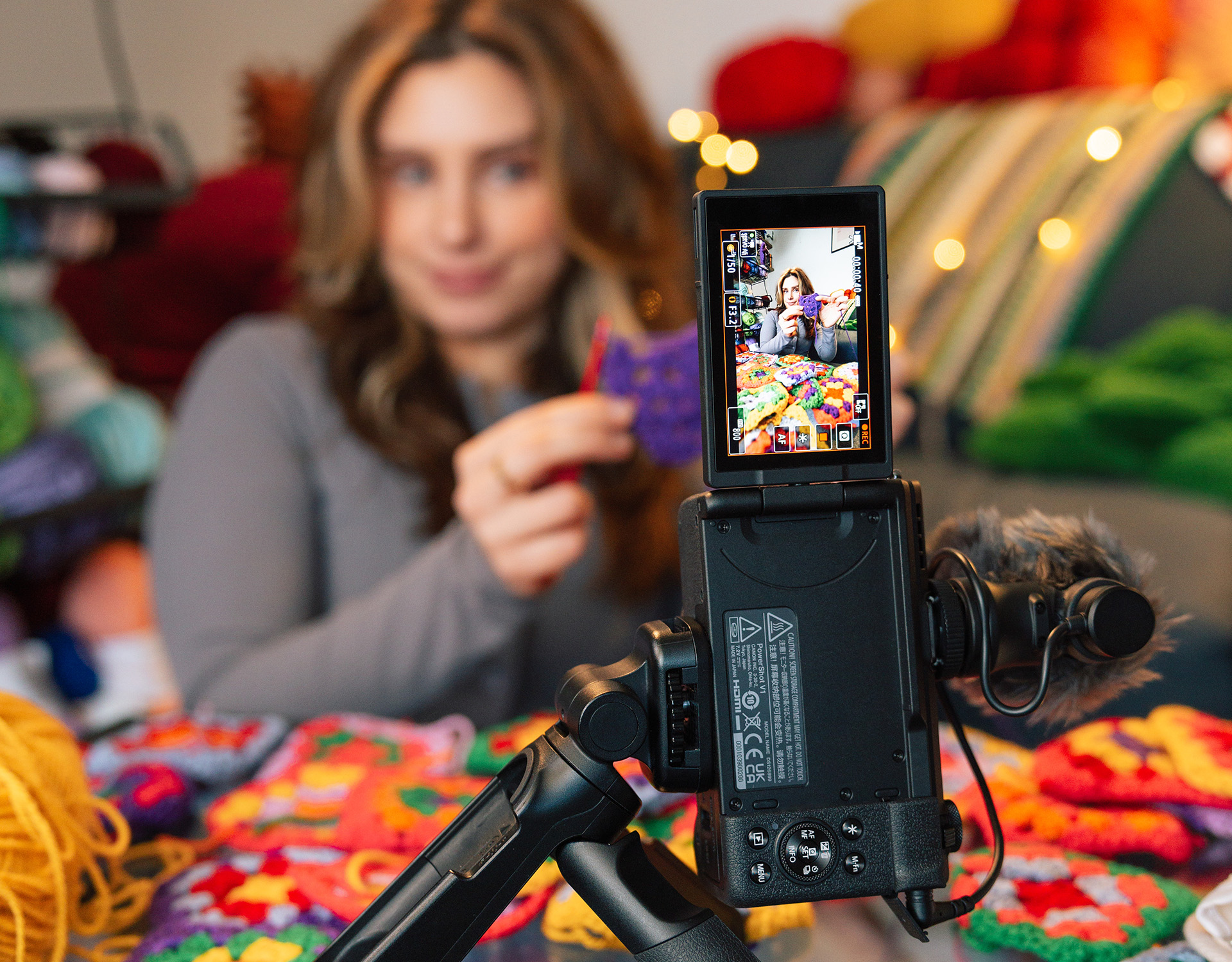 Aparat fotograficzny dla influencera
