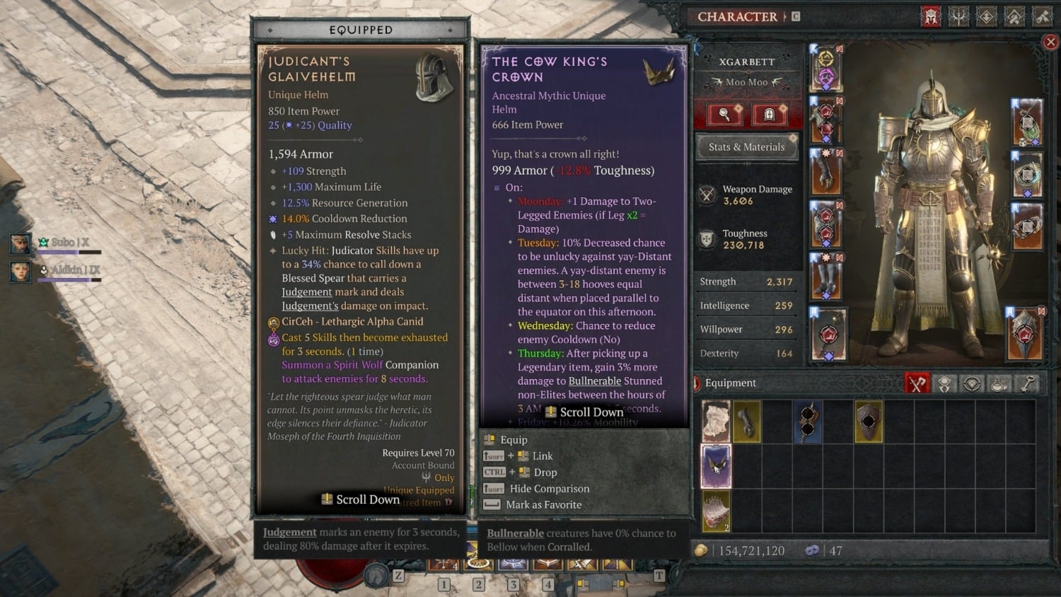 The Cow King’s Helm