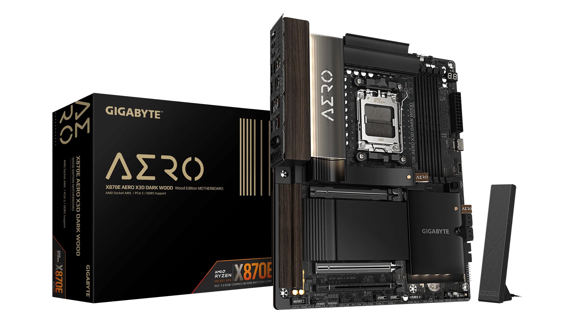 Test GIGABYTE X870E AERO X3D DARK WOOD. Drewniana płyta o dużych możliwościach