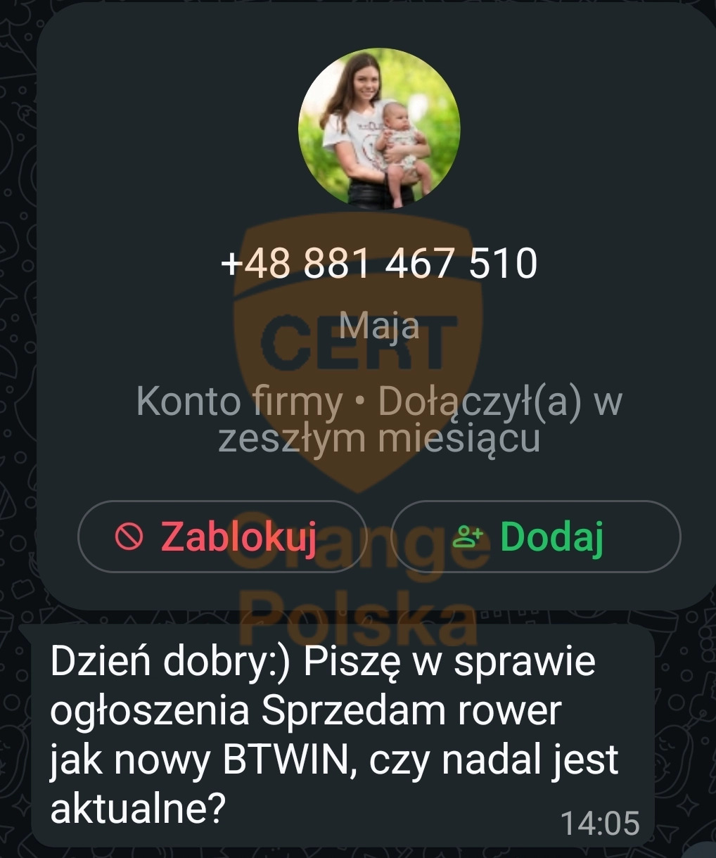 Oszustwo na OLX