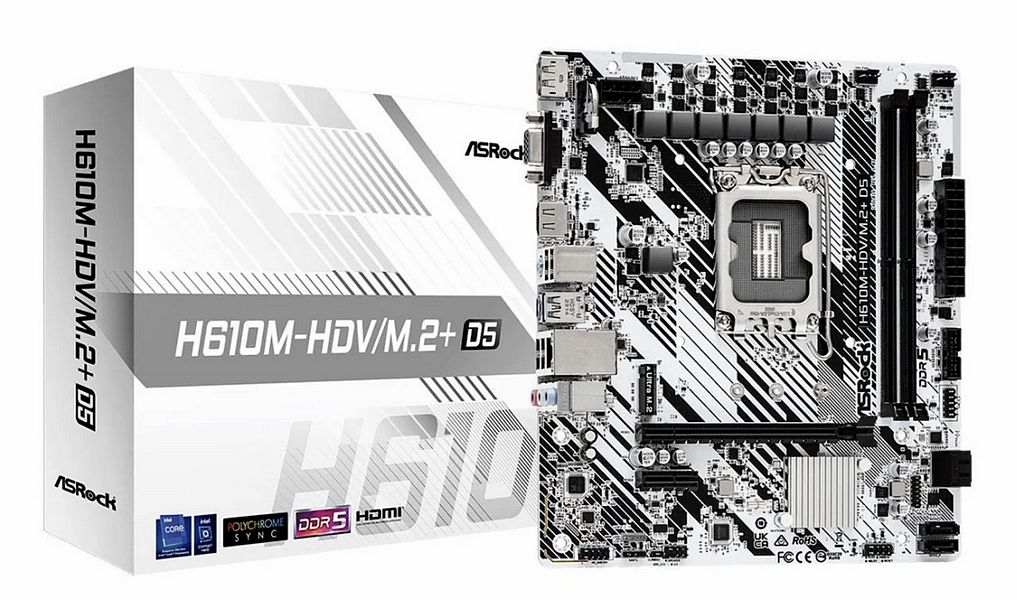 ASRock H610M-HDV/M.2+ D5
