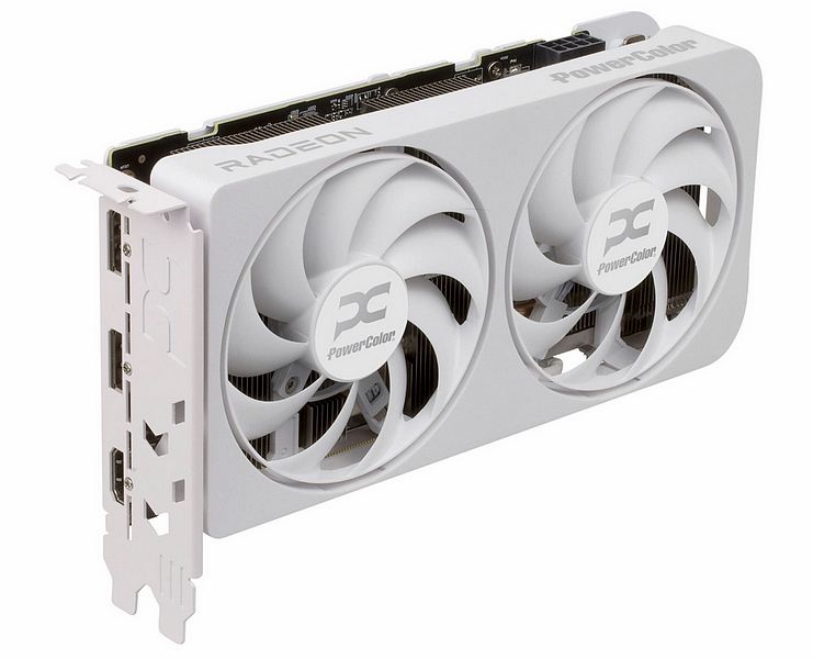 PowerColor Radeon RX 9060 XT Reaper White