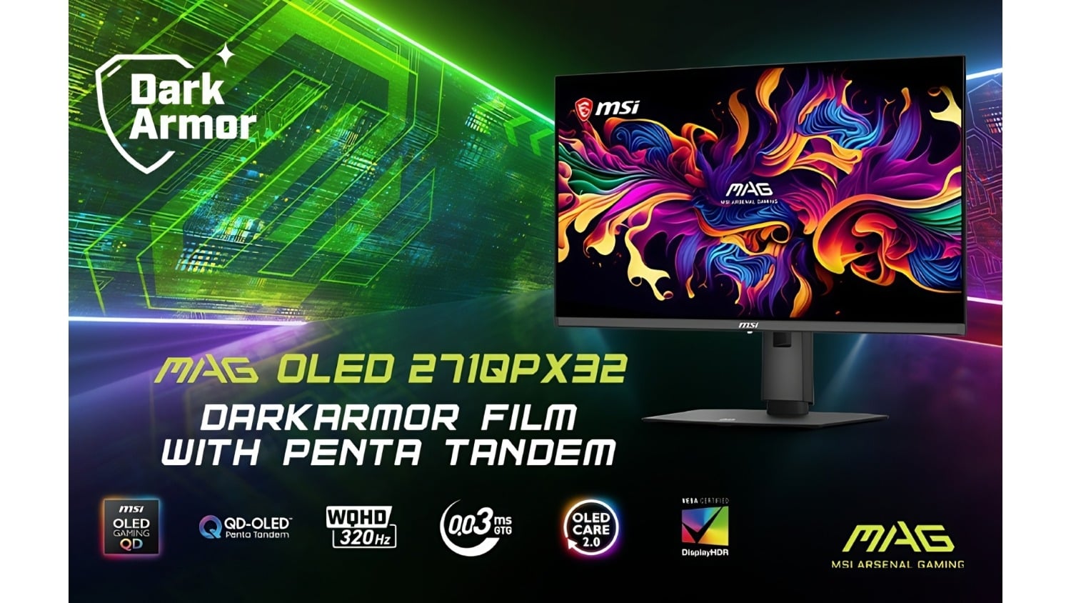 MSI MAG OLED 271QPX32