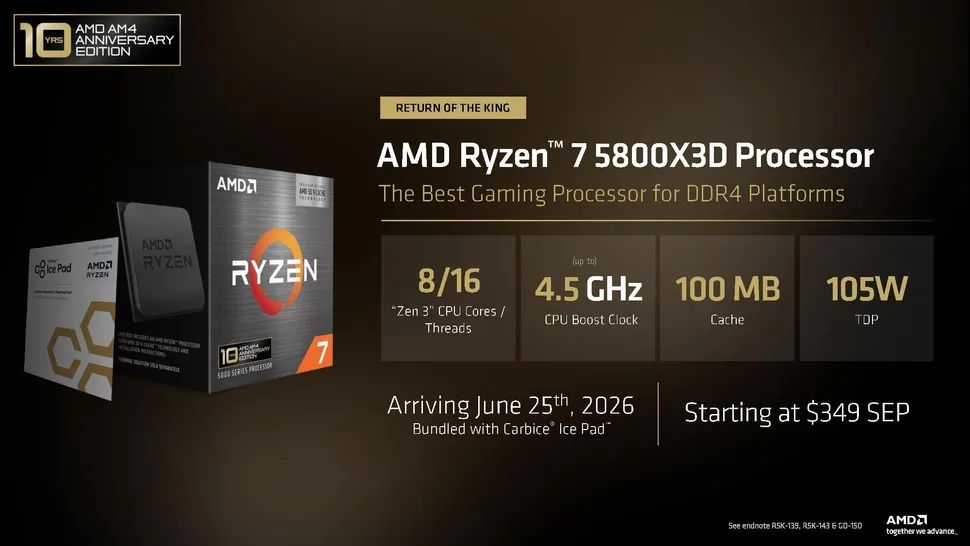 Ryzen 7 5800X3D