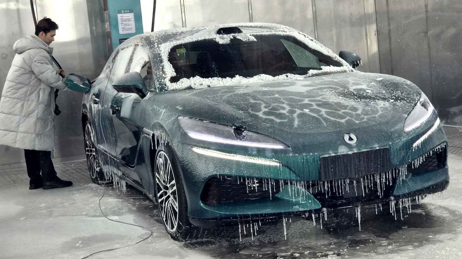 Ładowanie EV przy minus 30