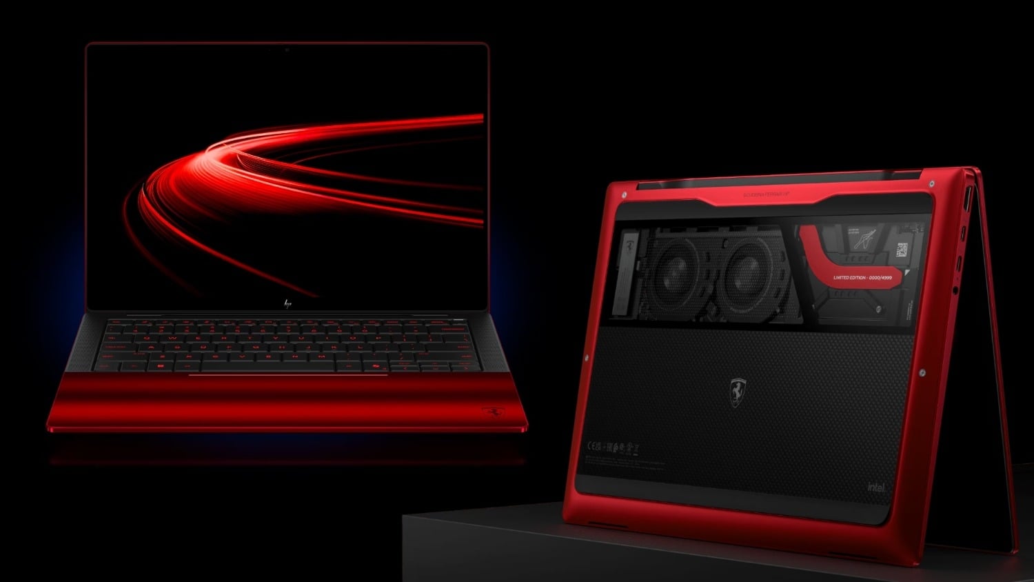 HP Limited Edition Scuderia Ferrari AI PC