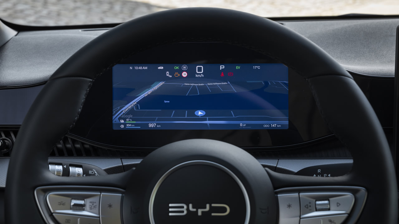 BYD Dolphin G DM-i - kierownica
