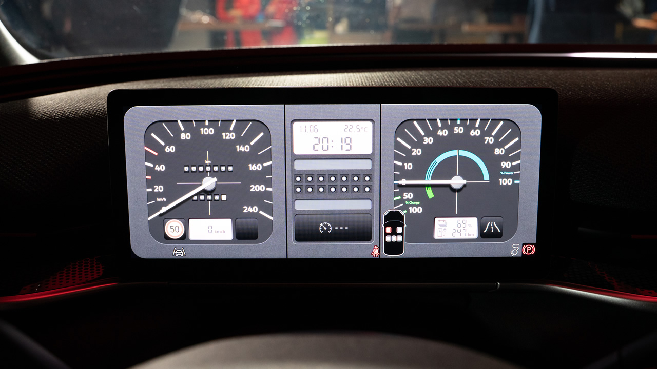Tradycyjne zegary kierowcy ID. Polo GTI