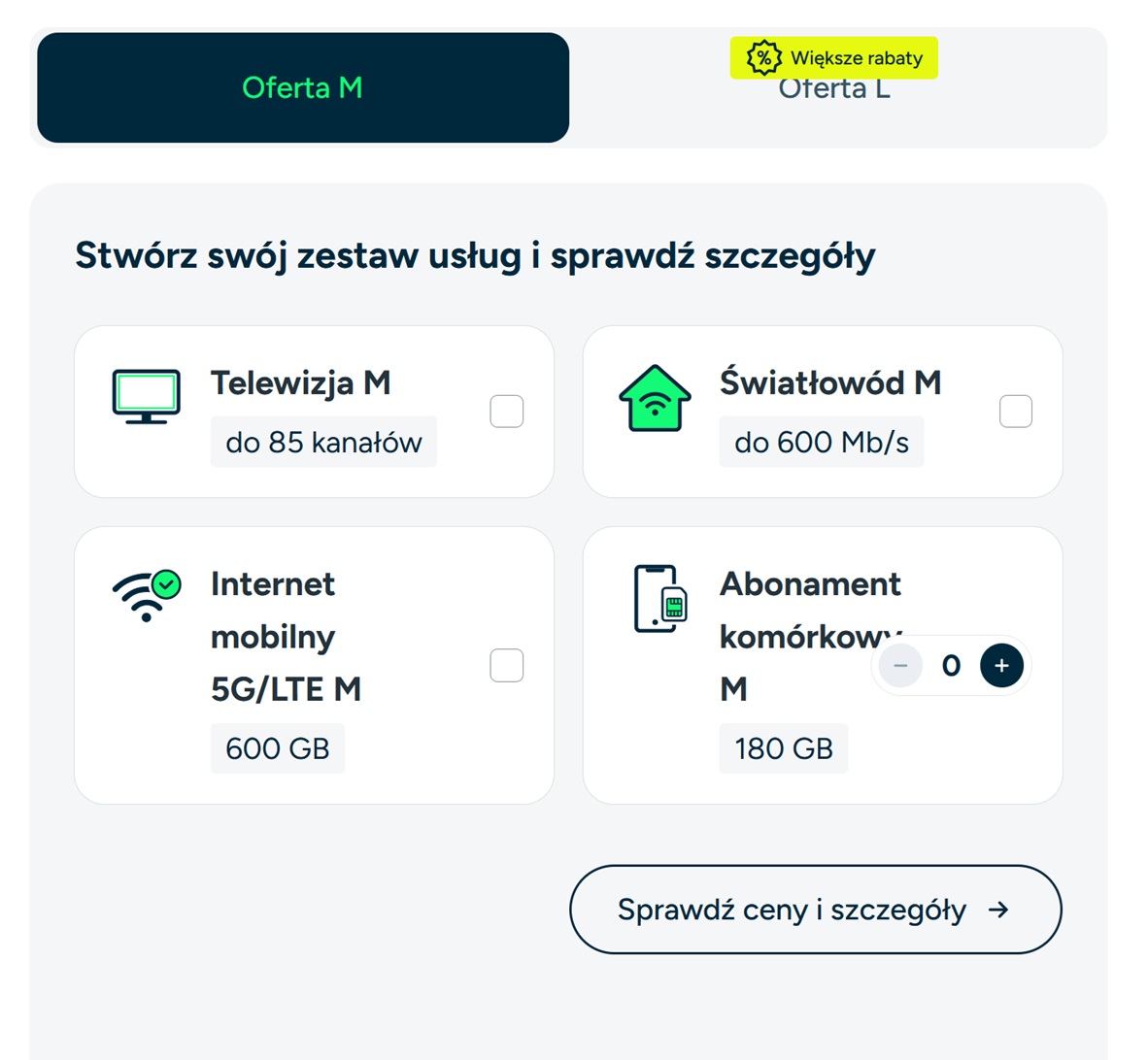 Usługi Łączone Plus