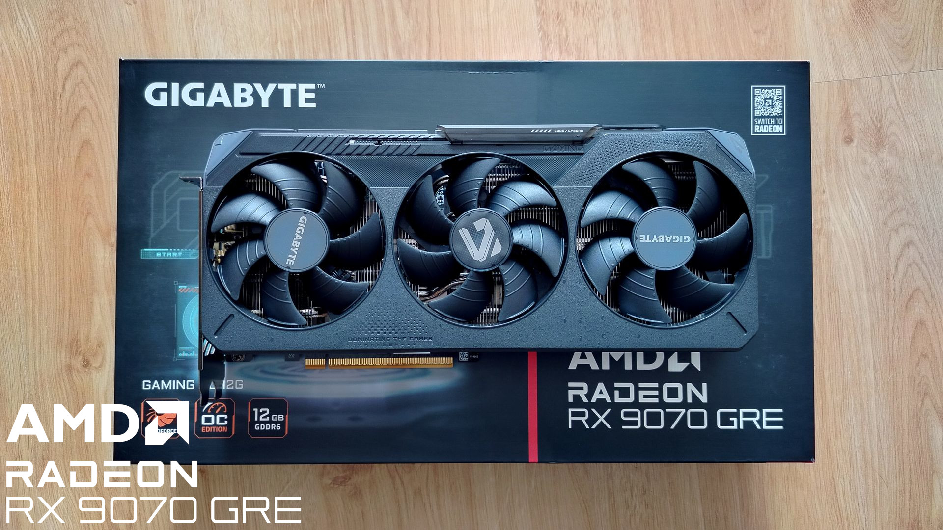 Test GIGABYTE Radeon RX 9070 GRE GAMING OC