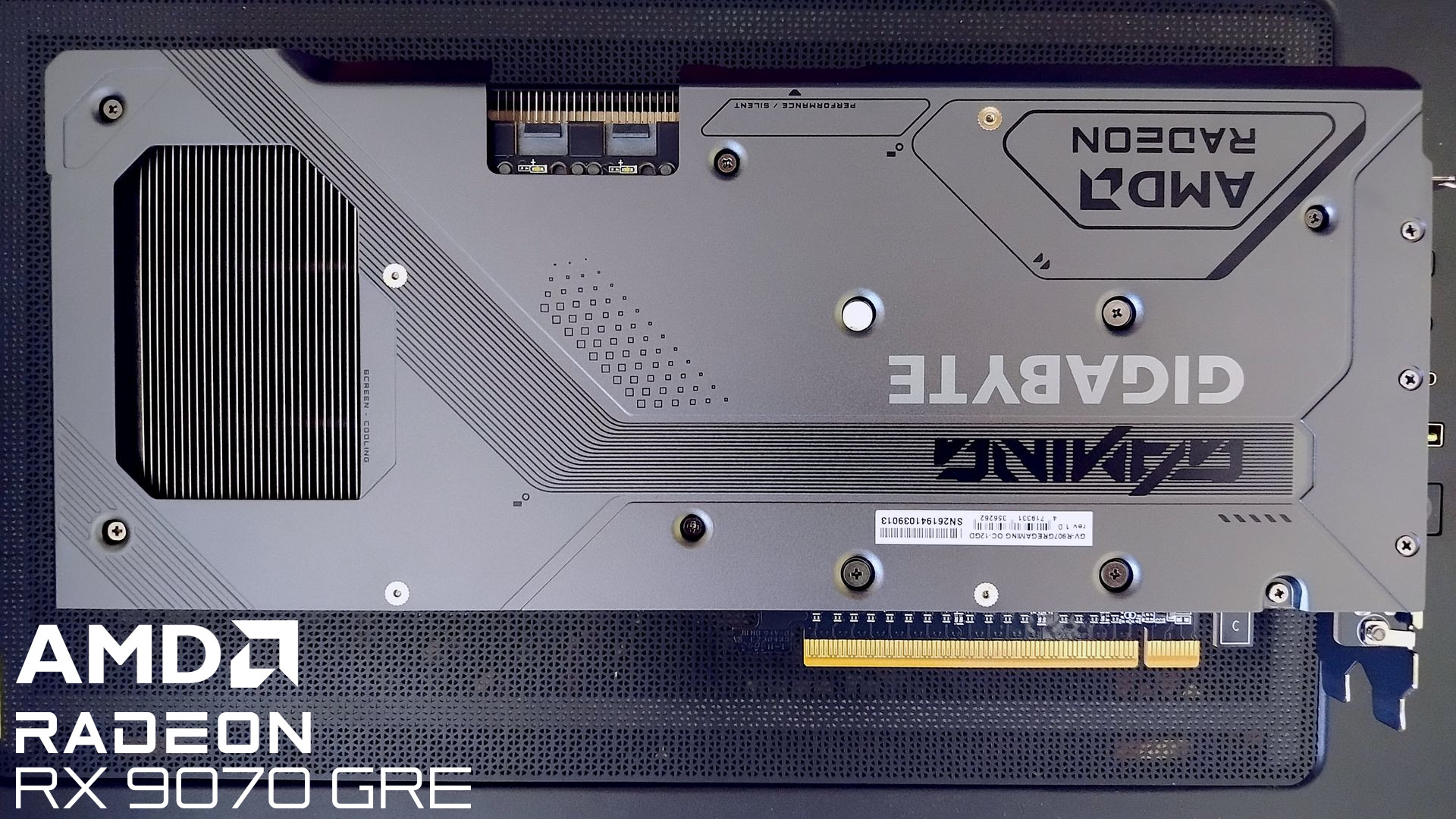 Test GIGABYTE Radeon RX 9070 GRE GAMING OC