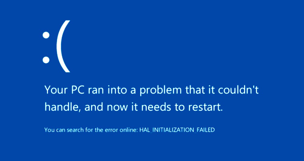 Blue Screen of Death