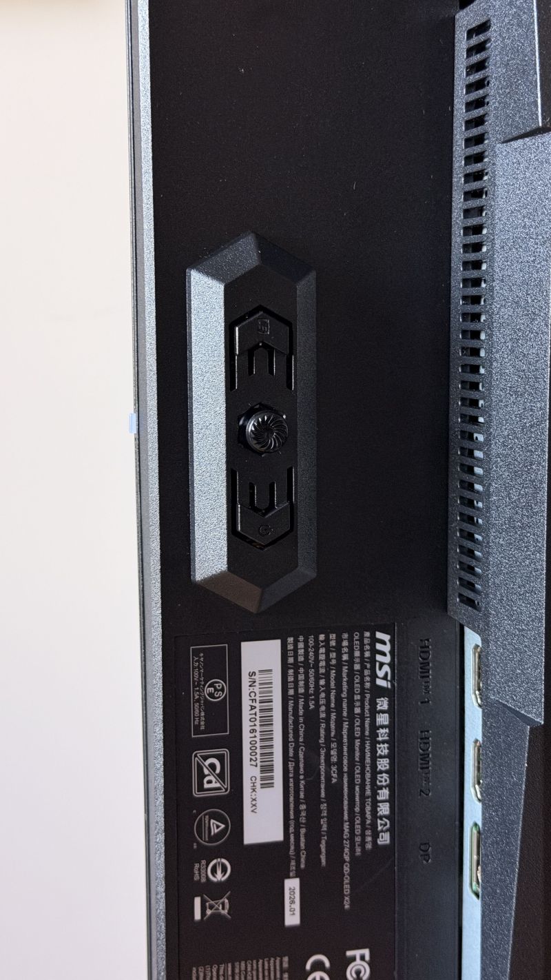 MSI MAG 274QP QD-OLED X24