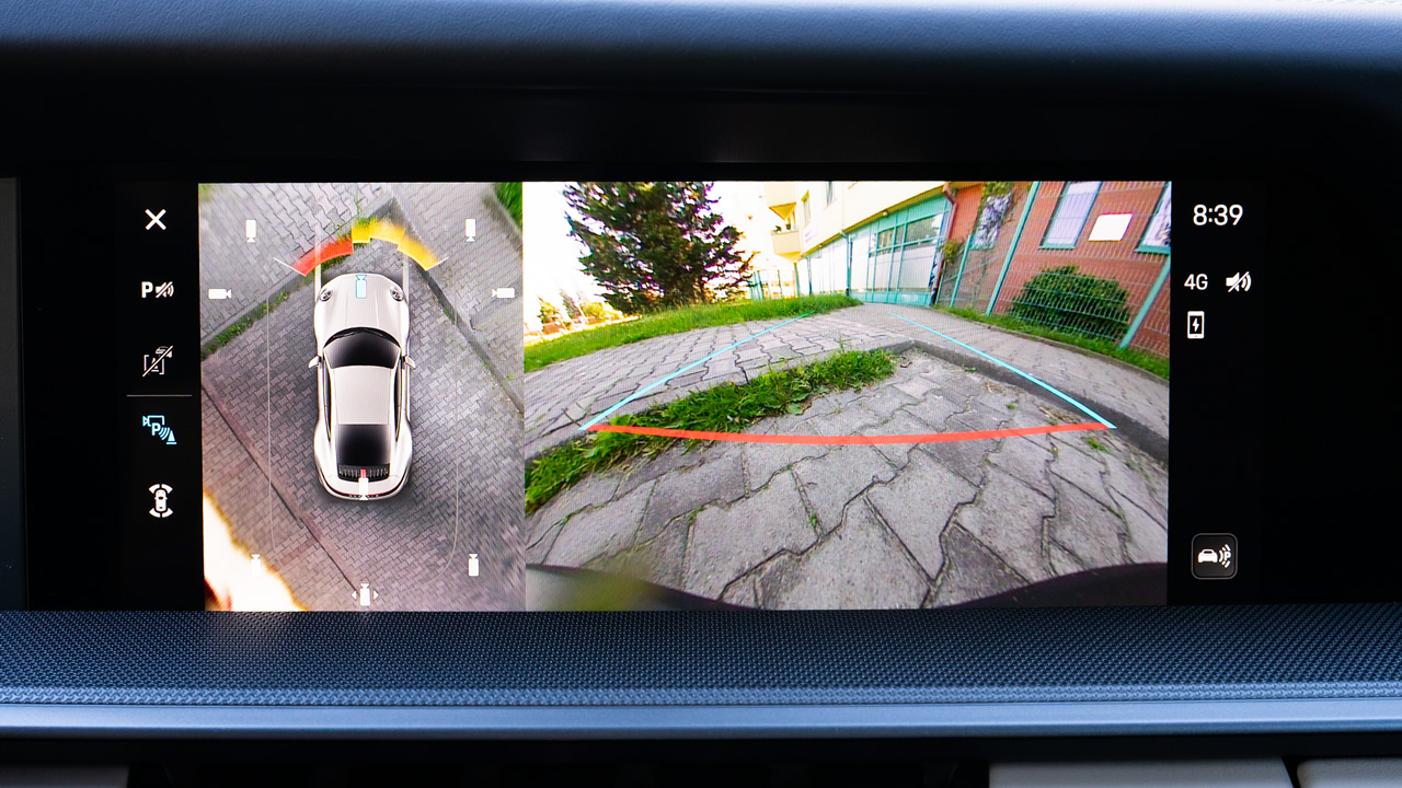 Kamera 360 stopni w Porsche 911