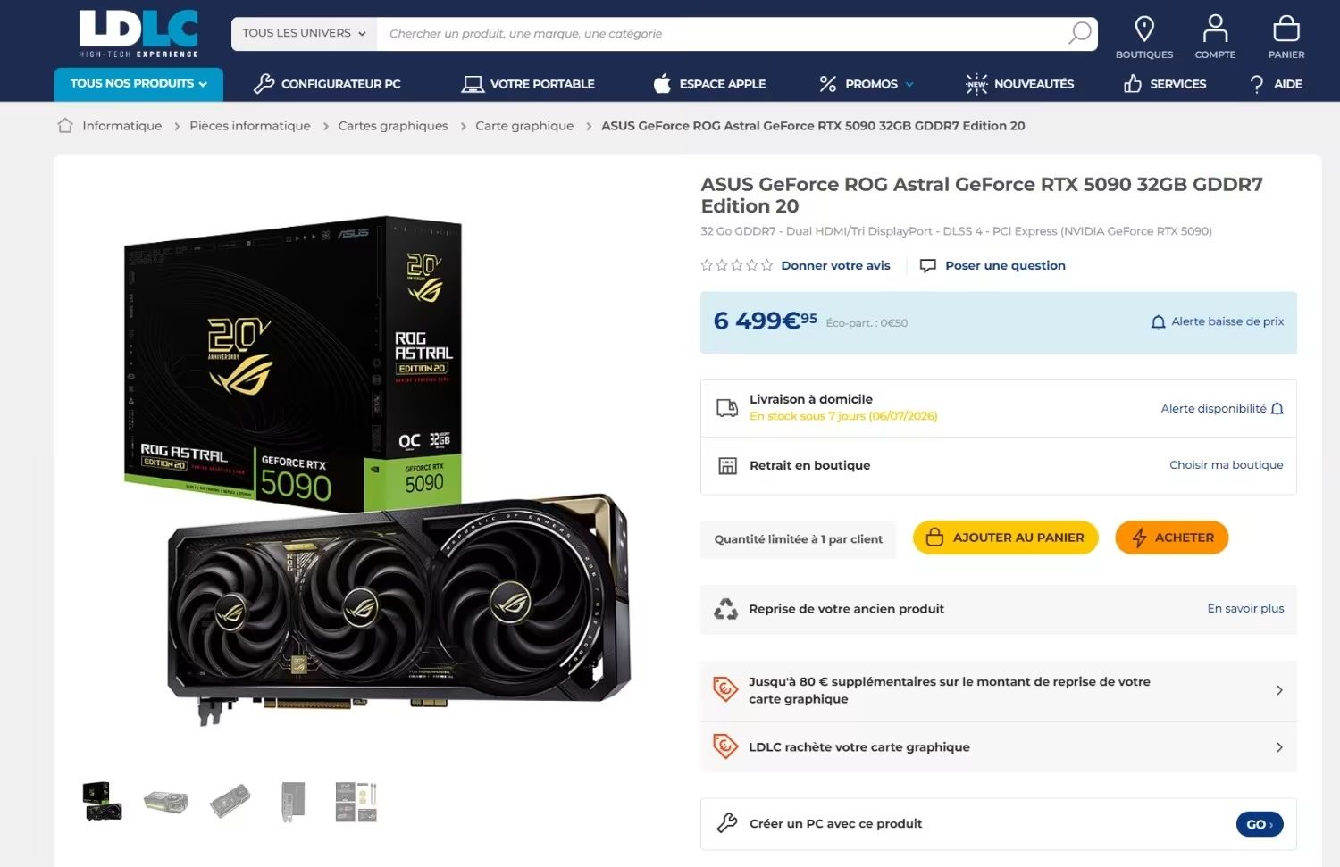 ROG Astral GeForce RTX 5090 Edition 20