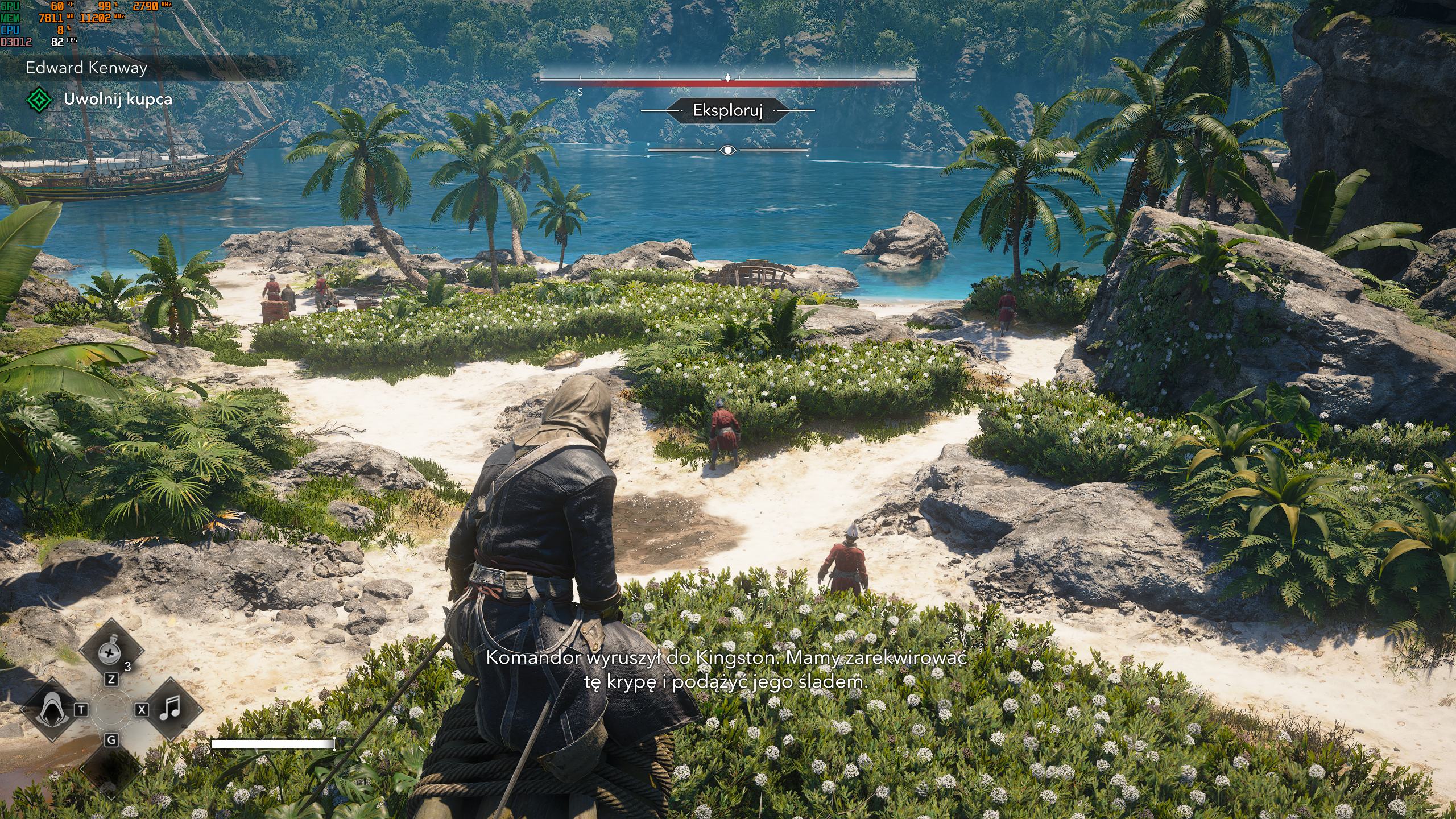 Test GPU w Assassin’s Creed Black Flag Resynced. Ubisoft stanął na wysokości zadania
