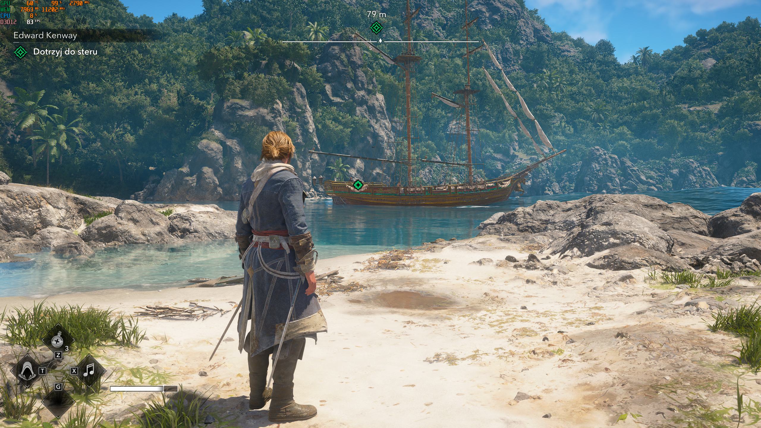 Test GPU w Assassin’s Creed Black Flag Resynced. Ubisoft stanął na wysokości zadania