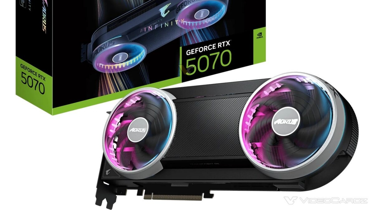 AORUS GeForce RTX 5070 INFINITY