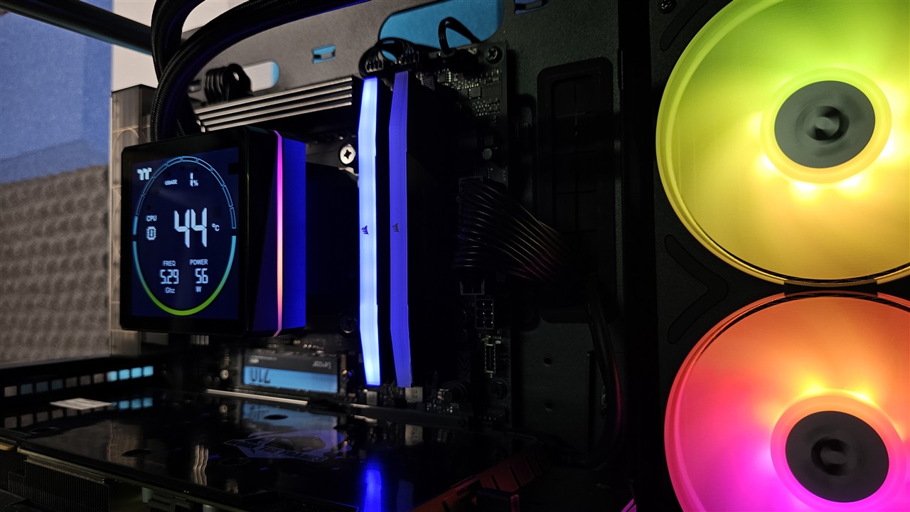 Thermaltake TH360-S V3 ARGB Sync montaż bloku