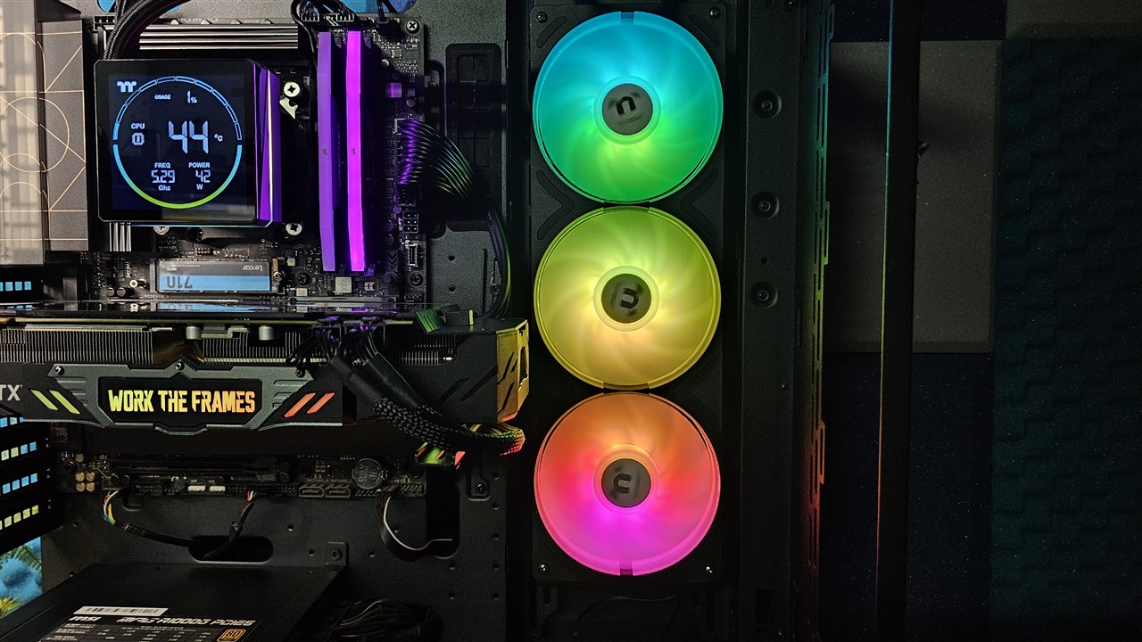 Thermaltake TH360-S V3 ARGB Sync – wentylatory