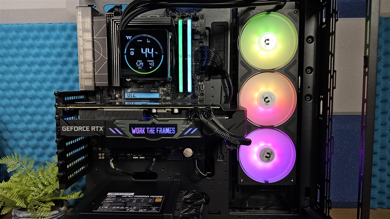 Thermaltake TH360-S V3 ARGB Sync montaż bloku