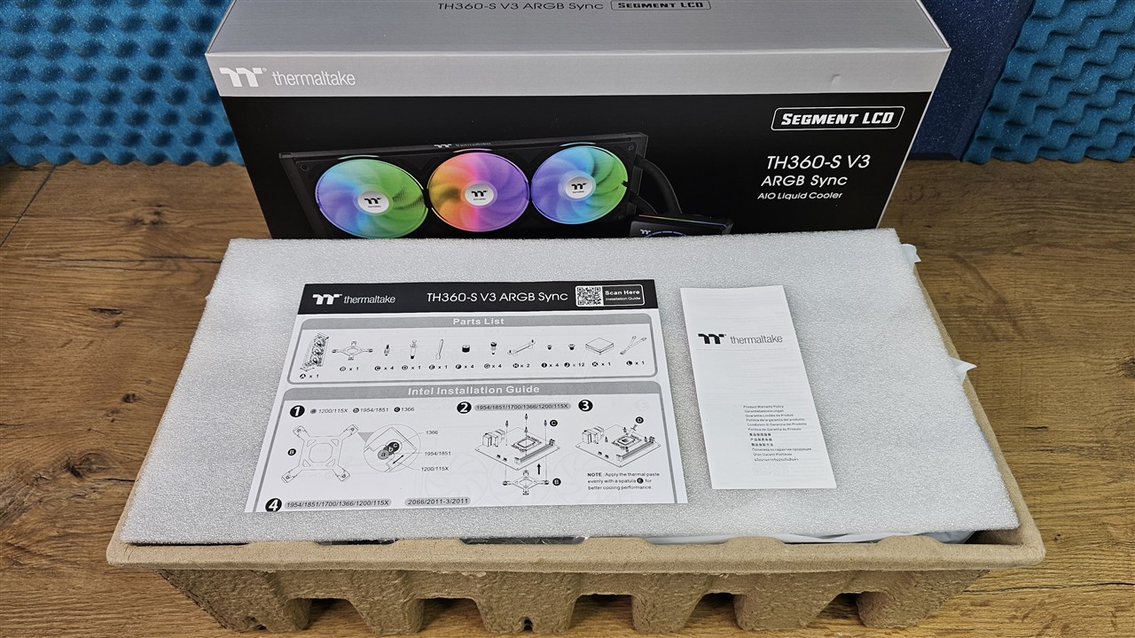 Thermaltake TH360-S V3 ARGB Sync – wyposażenie