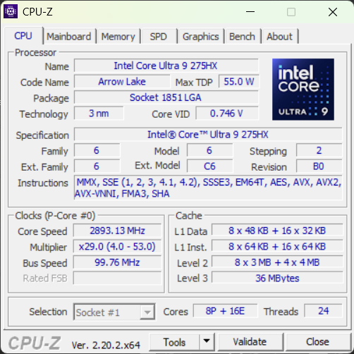 MSI Raider 16 Max HX B2WJ-227PL