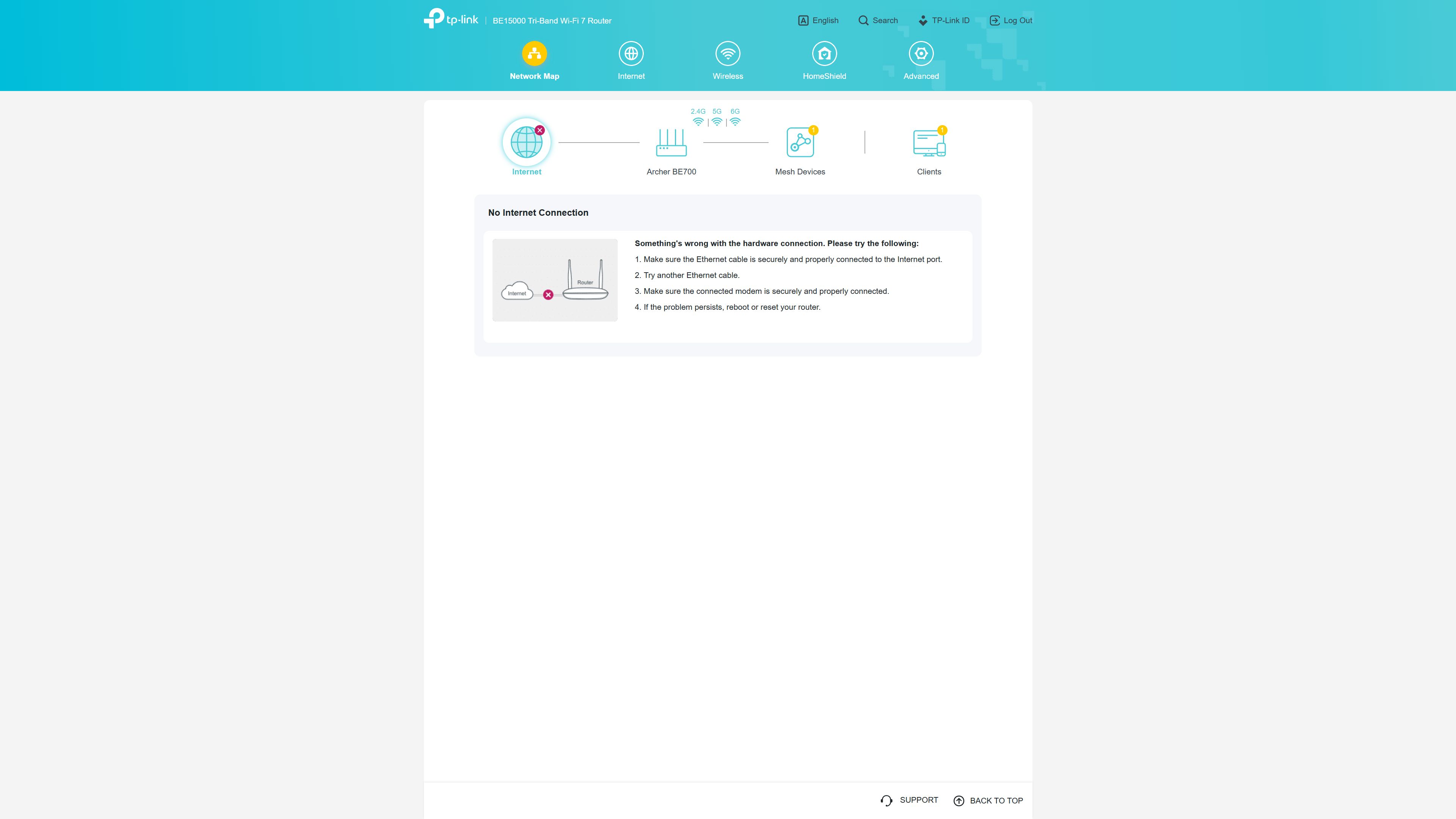 TP-Link Archer BE700 