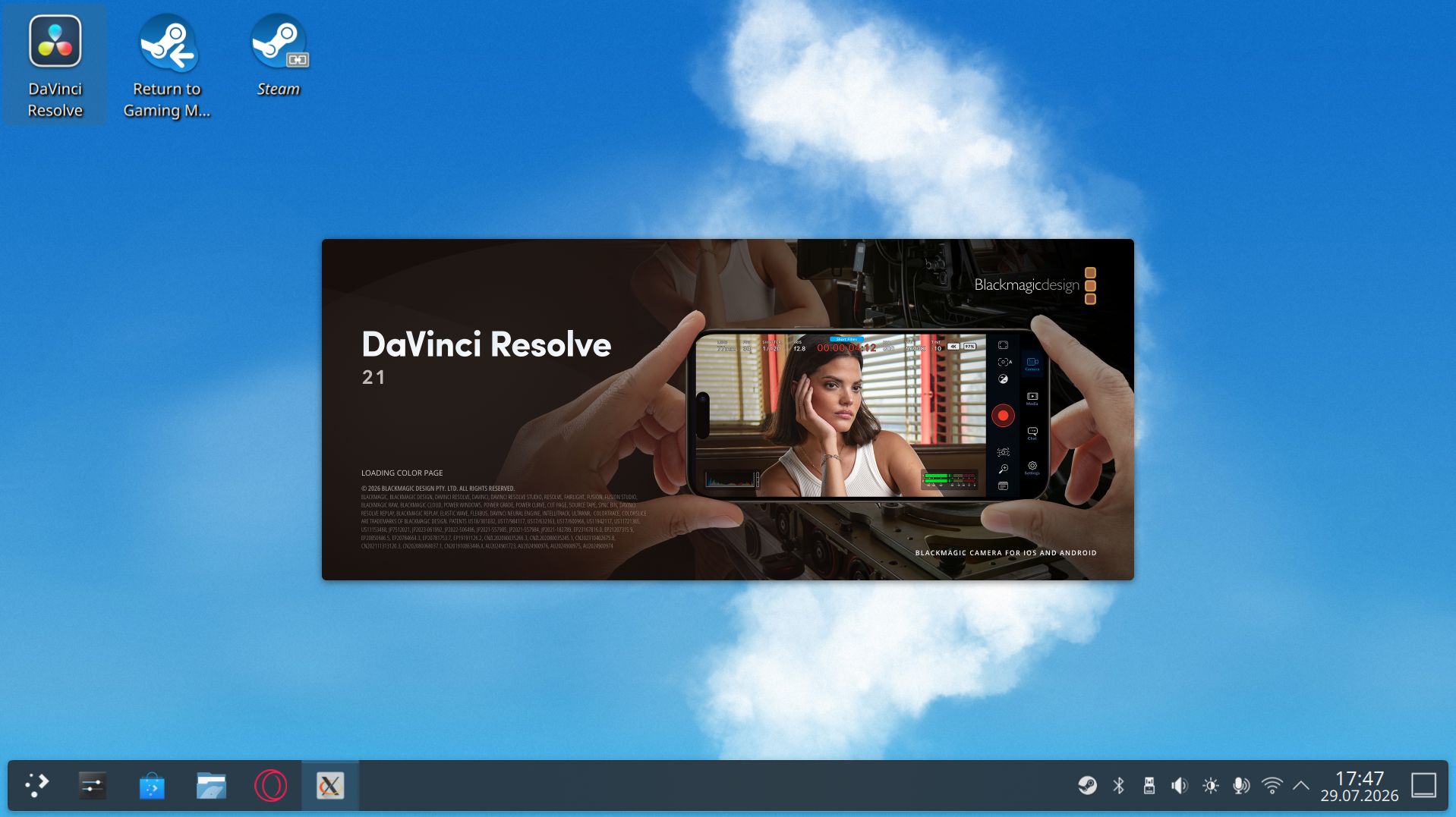 DaVinci Resolve na Linuxie