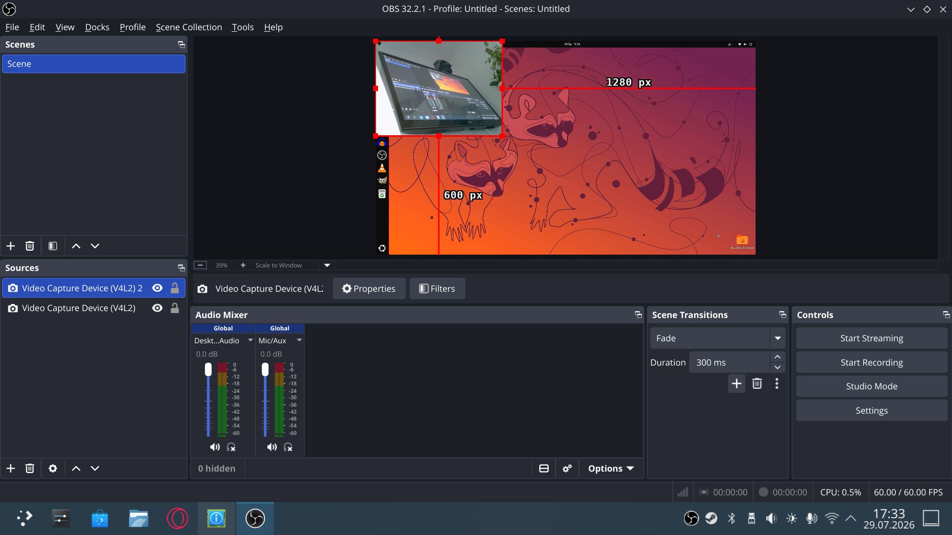 OBS Studio na Steam OS