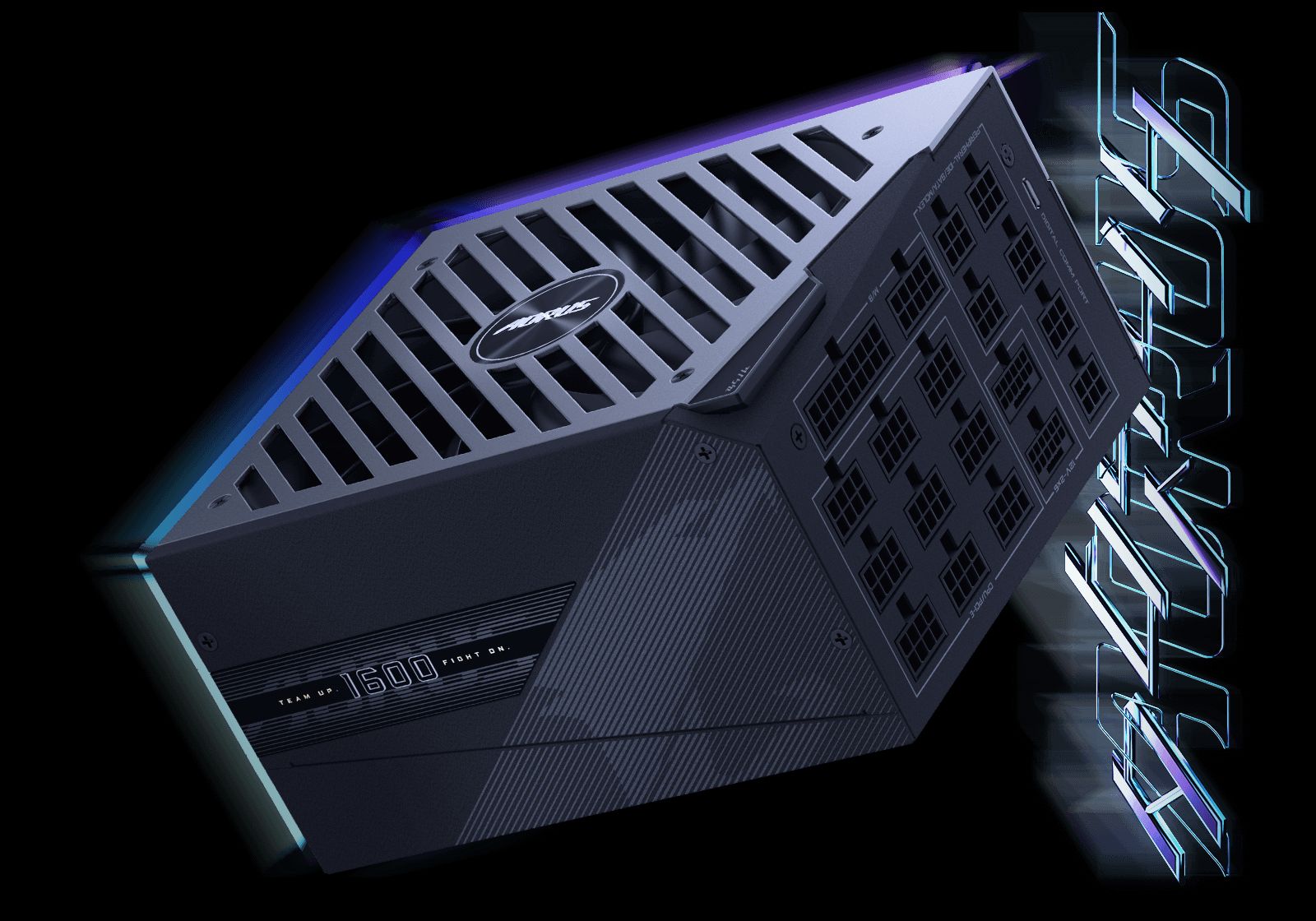 AORUS P1600W 80 PLUS Titanium Modular PCIe 5.1 AI TOP