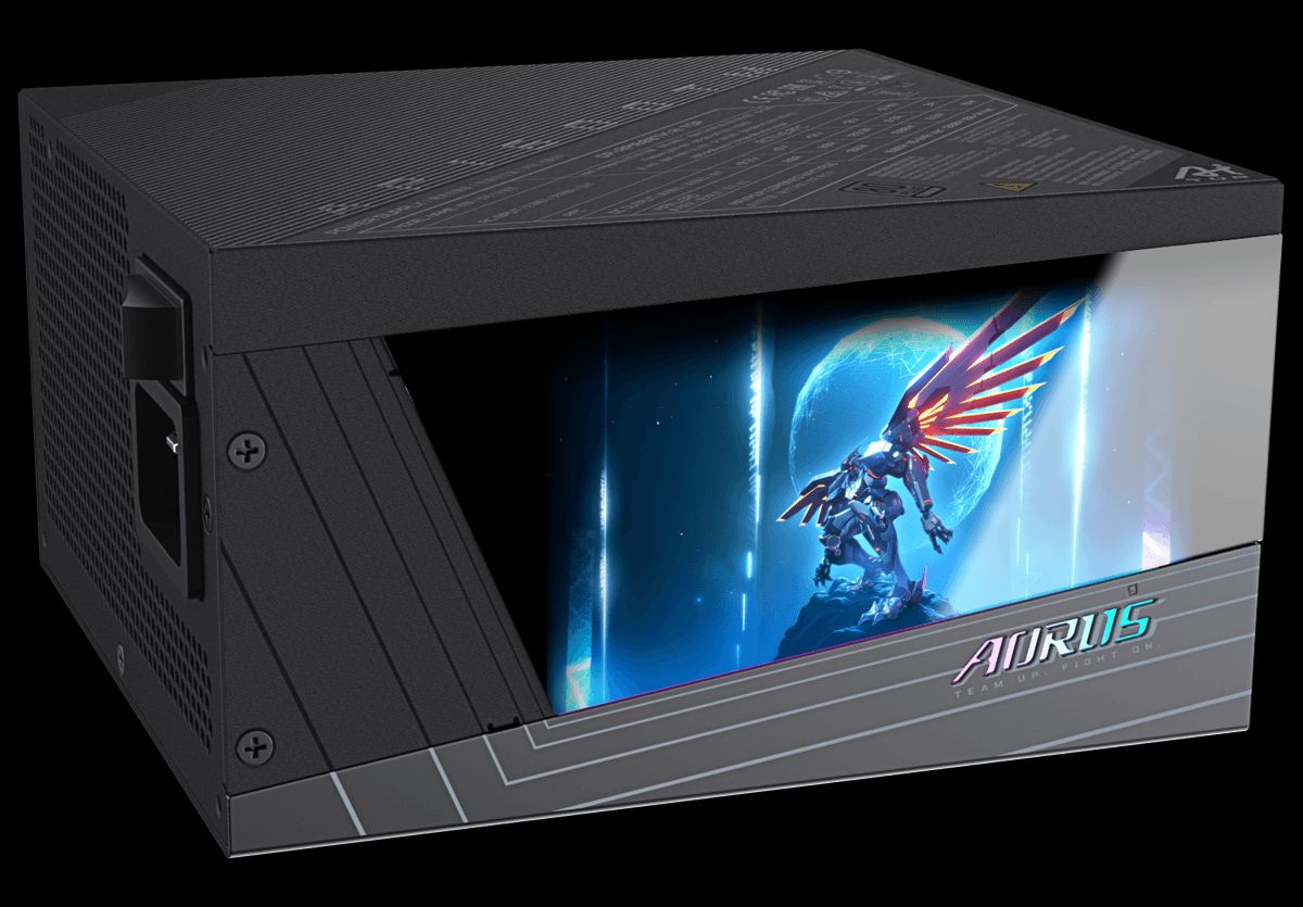 AORUS P1600W 80 PLUS Titanium Modular PCIe 5.1 AI TOP