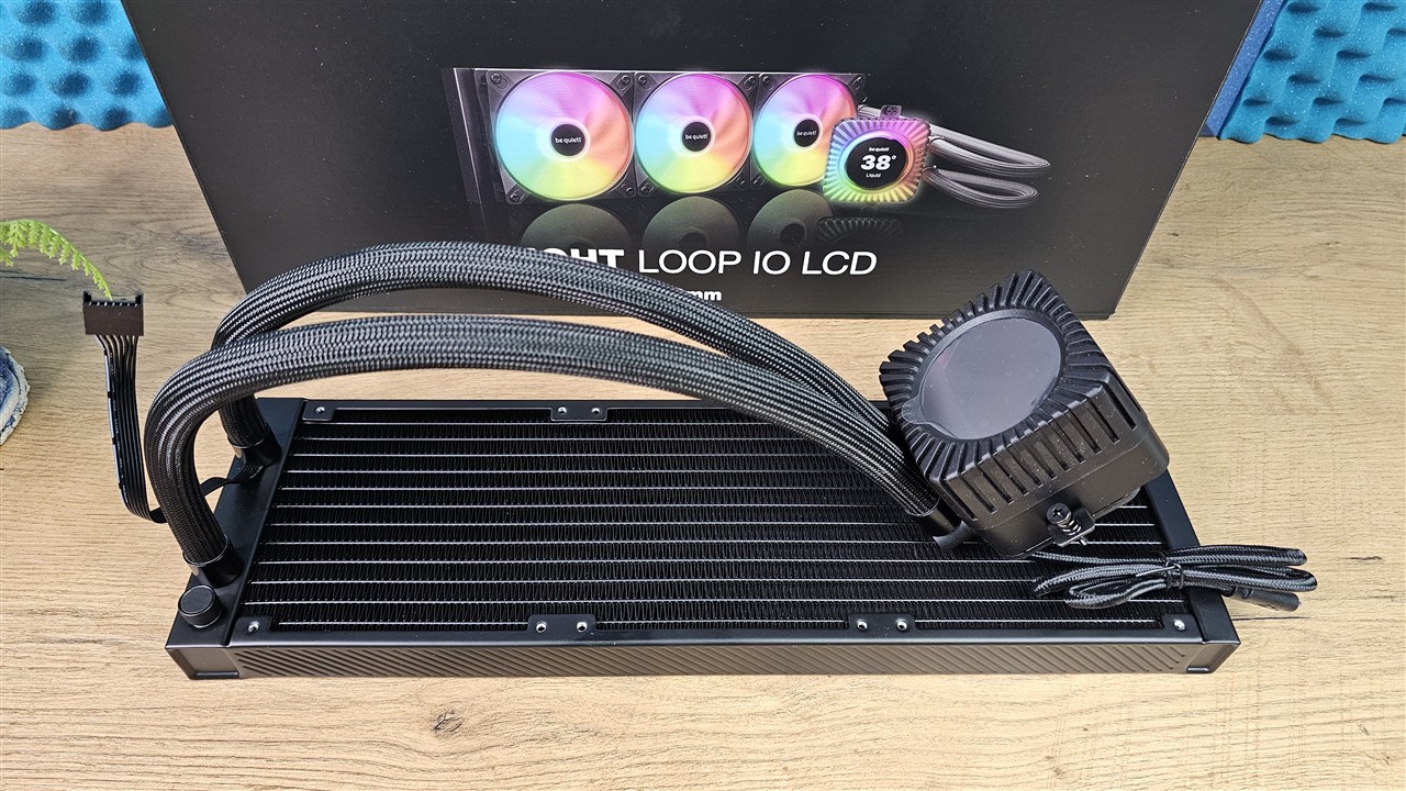 be quiet! Light Loop IO LCD 360 mm – konstrukcja chłodzenia