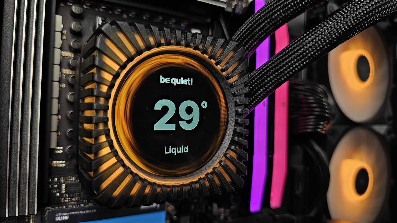 Montaż be quiet! Light Loop IO LCD 360 mm na platformach Intel i AMD