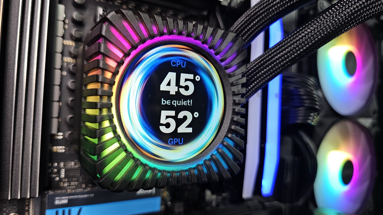 Montaż be quiet! Light Loop IO LCD 360 mm na platformach Intel i AMD