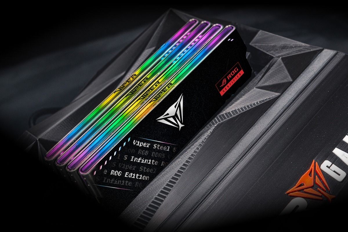 Viper Steel 5 Infinite RGB DDR5 ROG Edition