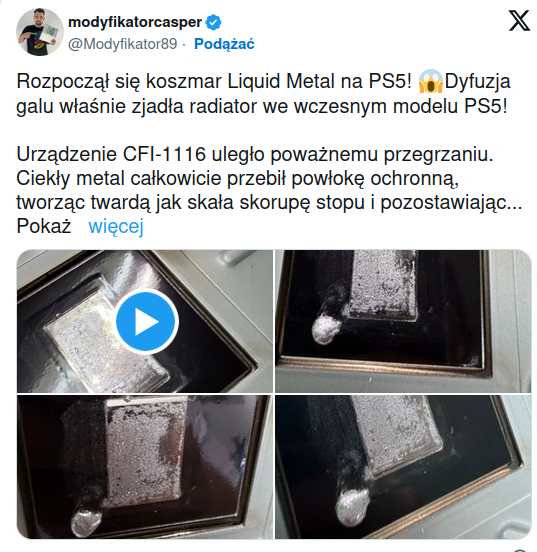 ps5 chłodzenie
