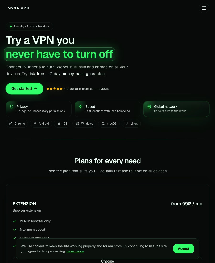 Google Chrome VPN