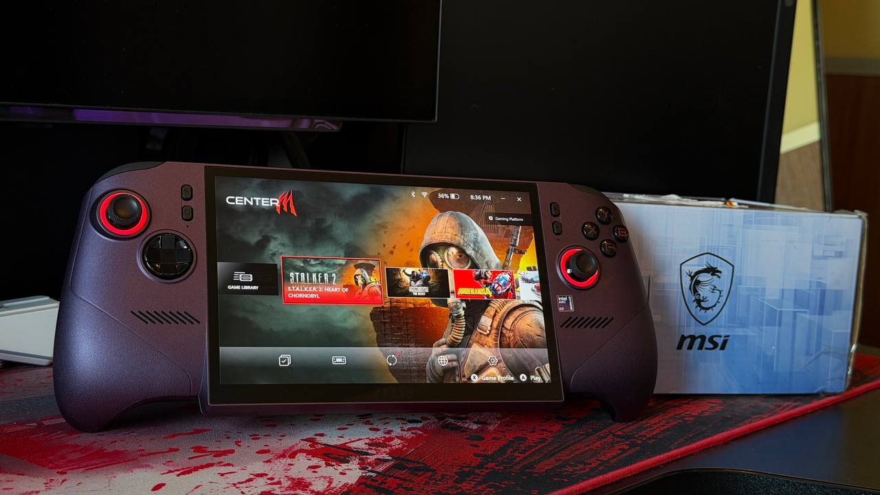 MSI Claw 8 EX AI+