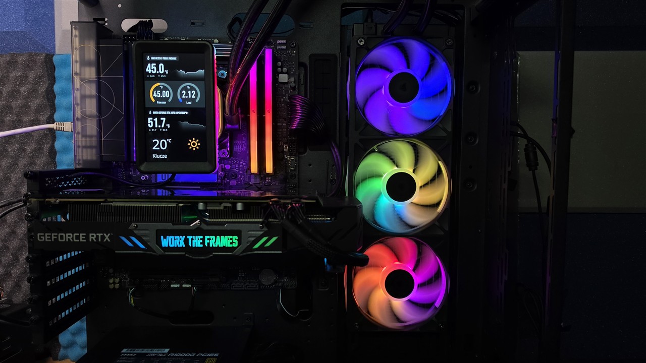 Montaż Corsair iCUE LINK TITAN II 360 RX LCD na platformach Intel i AMD
