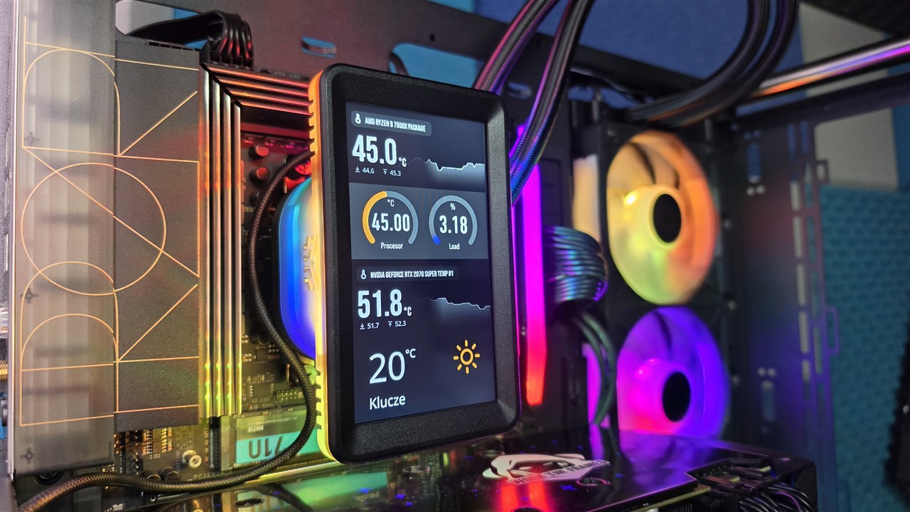 Montaż Corsair iCUE LINK TITAN II 360 RX LCD na platformach Intel i AMD