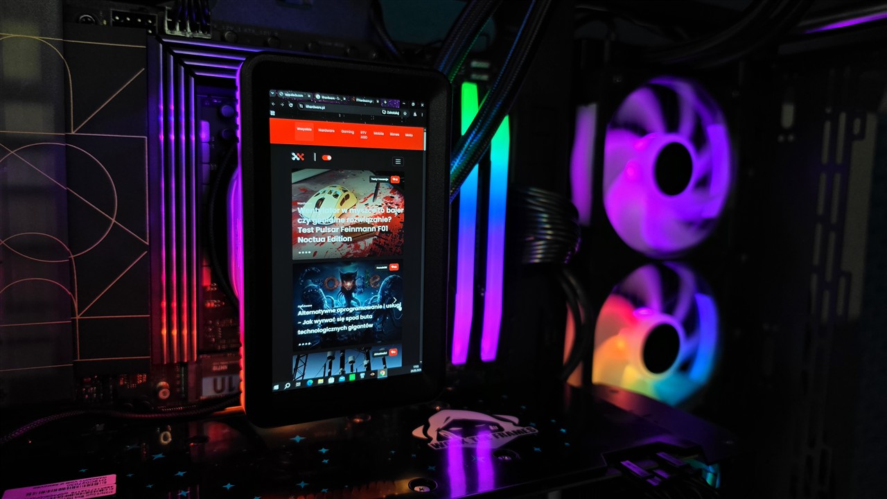 Montaż Corsair iCUE LINK TITAN II 360 RX LCD na platformach Intel i AMD